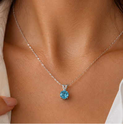 Gemstone necklace
